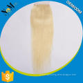 Hot China factory Silky Straight Wave hair human hair bundles with closure brown